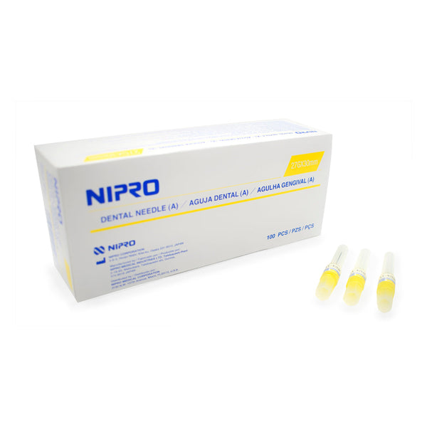 Caja Aguja Larga Nipro 27G